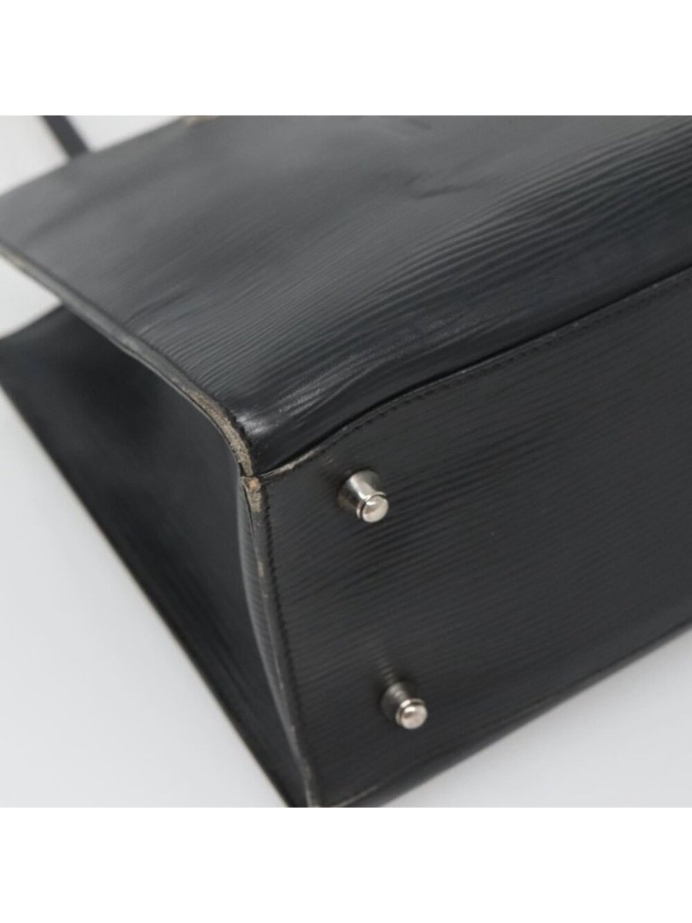 Authentic FENDI Shoulder Bag Leather Black - Picture 6 of 16